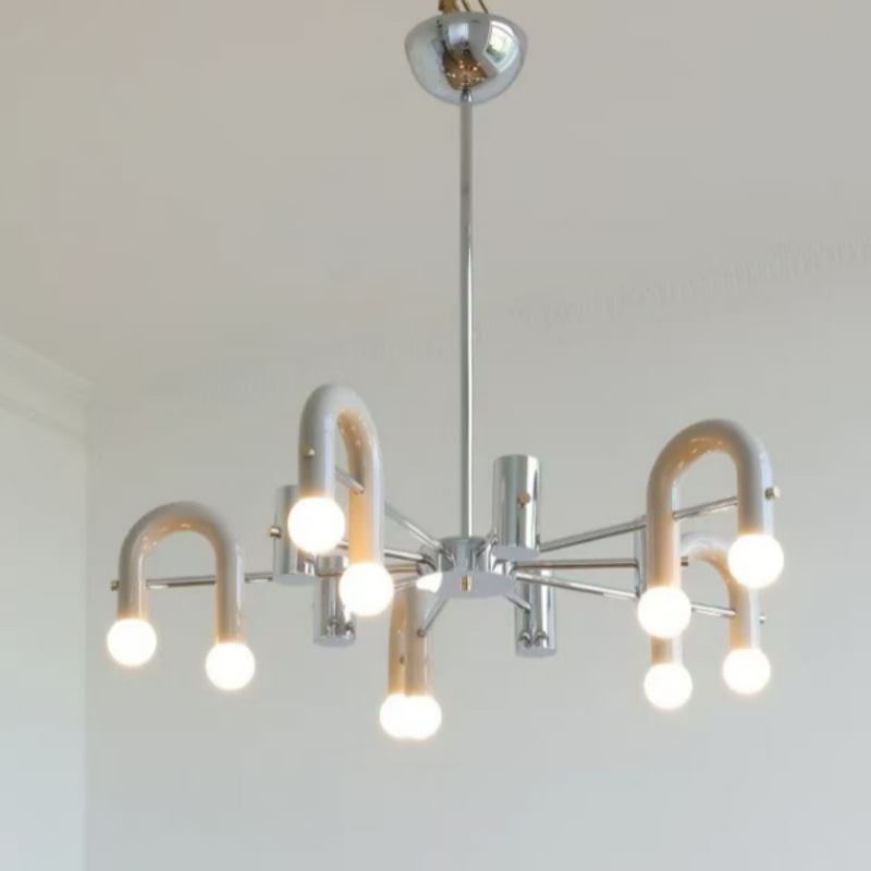 Diseño del dormitorio sensación de crema simple iluminación principal del comedor moderno estilo francés estilo nórdico la personalidad de la lámpara de la sala de estar