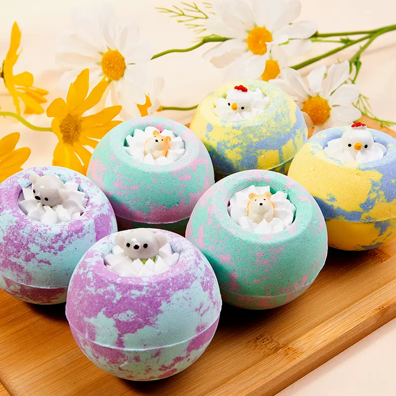 批发玩具浴盐球泡澡球精油泡泡浴沐浴爆炸盐bath bomb浴盐球批发