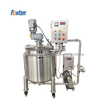 卫生级番茄酱搅拌罐 不锈钢刮壁搅拌罐配套转子泵