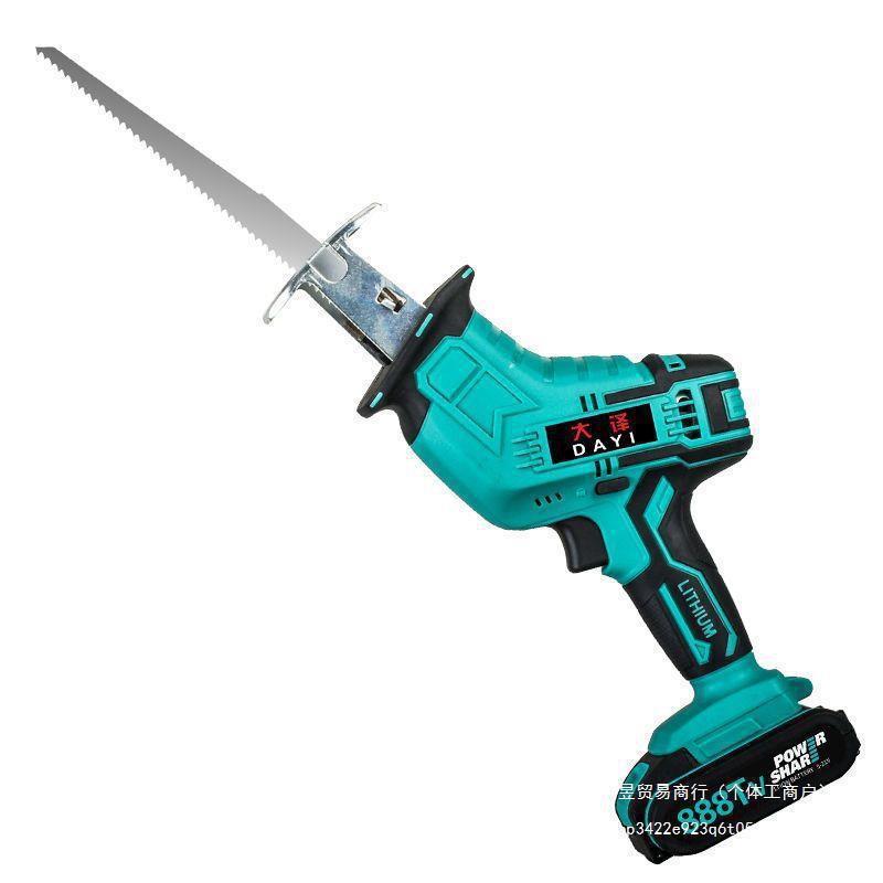 电锯充电手提式锂电锯往复锯多功能马刀锯家用伐木电锯大功率其他