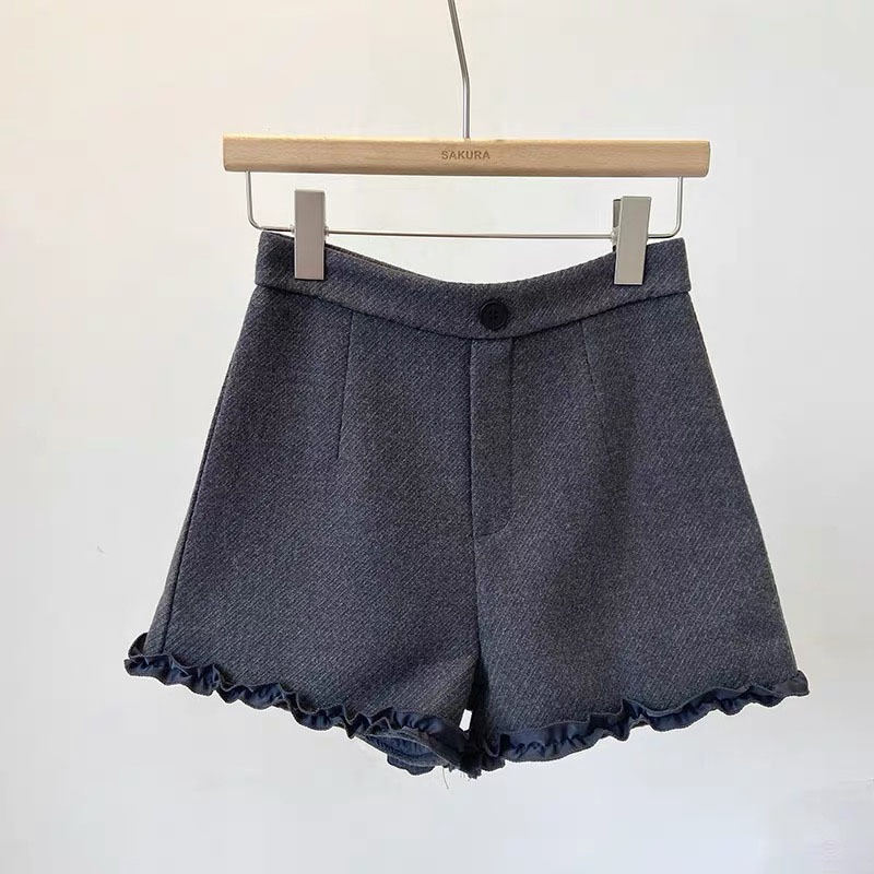 Black winter trousers