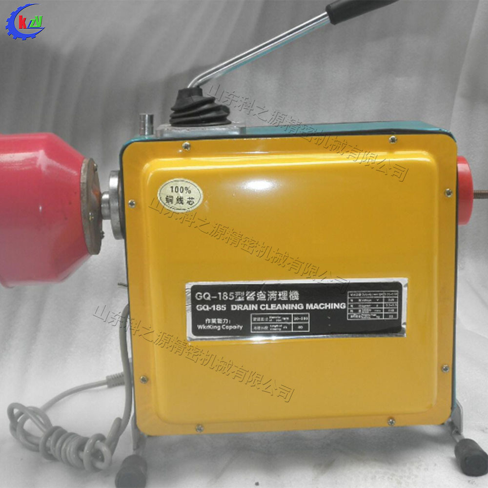 商用家用室内外电动管道清理机 器两用卫生间下水道管道疏通 机厂