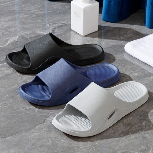 New Anti-slip and Wear-resistant Home Bathroom Slippers for the Elderly, Suitable for Men and Women, Indoor Bath Room Slippers Wholesale