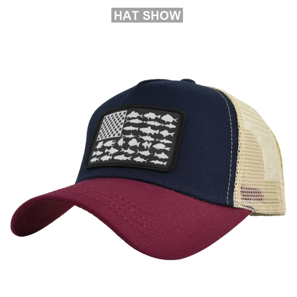 154g Weight Baseball Cap Hats Type Holiday, Outdoor, Daily Occasion Cotton, Polyester Material American Flag Pattern All Seasons Season Unisex Gender Modern Style, Classic Style Style Curved Eaves Rim Unisex Modern Style Classic Style American Flag Curved Eaves Baseball Cap 3