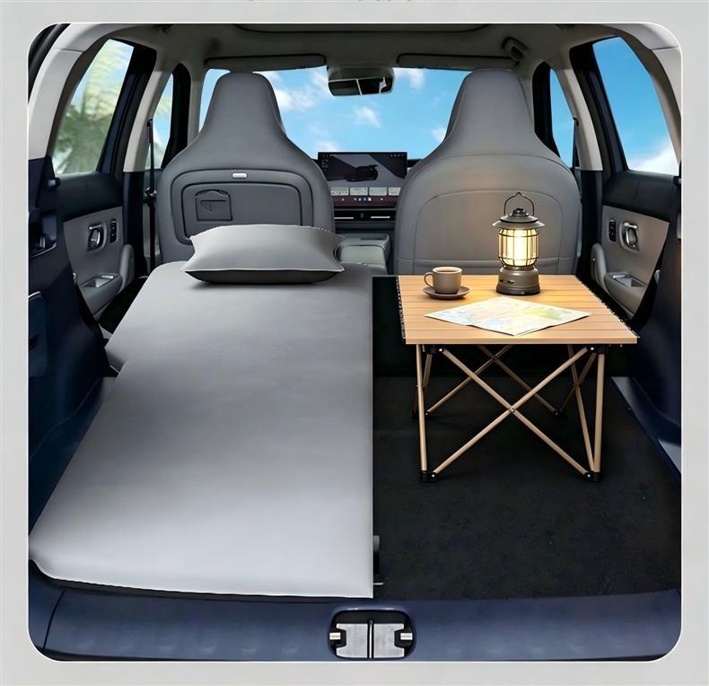 Leapmotor A10 Car Mattress Automatic Inflatable Bed Rear Seat Sleeping Pad Trunk Sleeping Gadget Travel Car Accessories