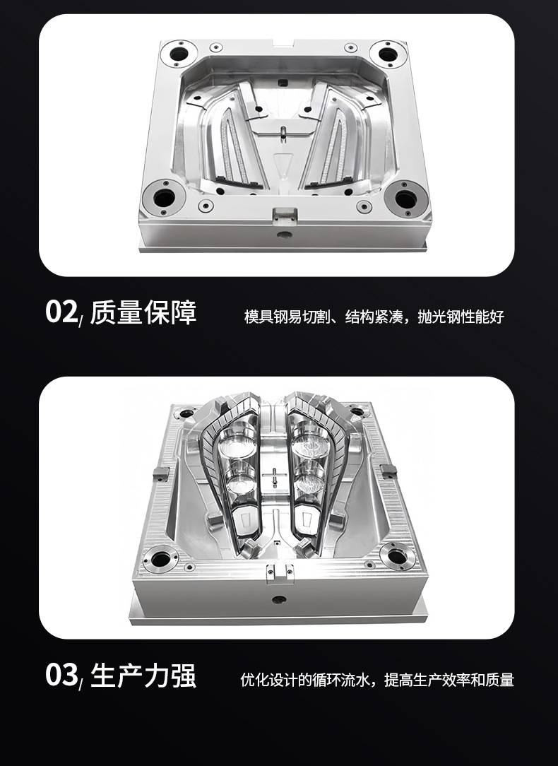 Auto Parts Stamping Mold, Car Headlight Mold, Plastic Headlight Frame, Tail Light Molding Mold Manufacturer Processing