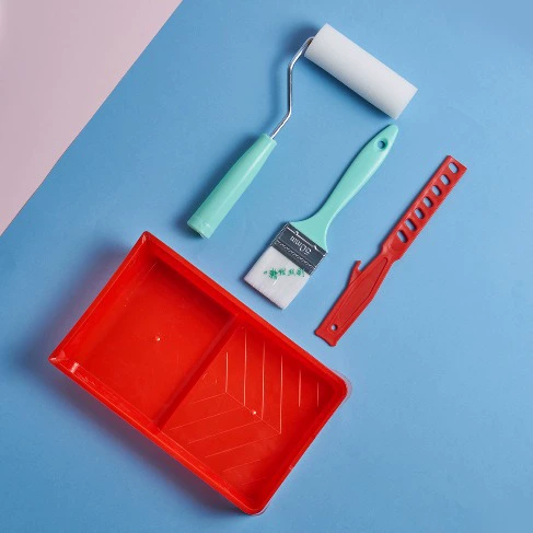 Производители оптовая продажа краски роликовая щетка для покрытия поддон пластиковая краска щетка для покрытия стены комбинированный инструмент для украшения контейнера