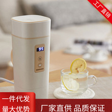 韓國大宇電熱水杯D2便攜式充電燒水壺旅行車載保溫加熱一體杯禮品