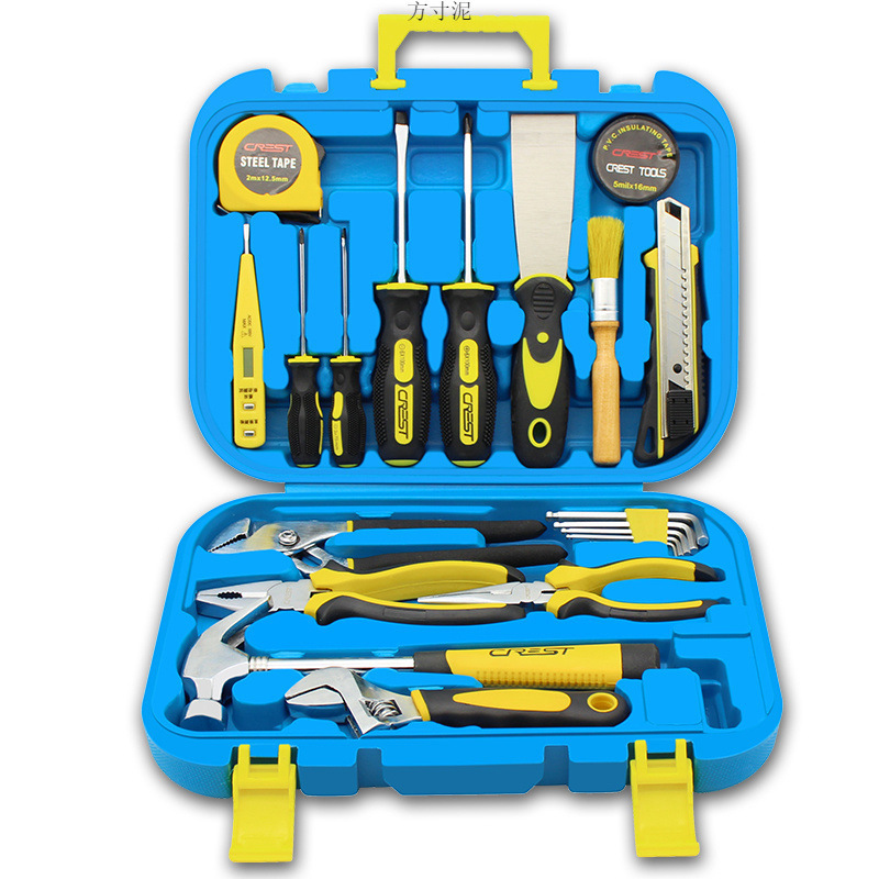 RHETT 홈 툴박스 세트 홈 일일 유지 보수 세트 스크루 드라이버 해머 렌치 하드웨어 완벽한 조합