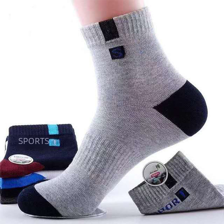 thumbnail image 1 of Calcetines de tubo para hombre, calcetines de tubo de otoño e invierno, calcetines deportivos de marea, calcetines de baloncesto para negocios, DEPORTE, 1 of 5