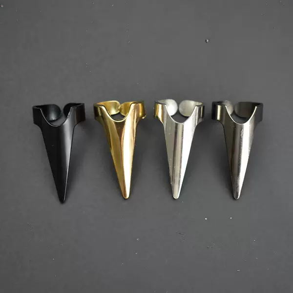 European and American Hot-Selling Wolverine-Style Rings, New Geometric Exaggerated Versatile Split Rings for Women
