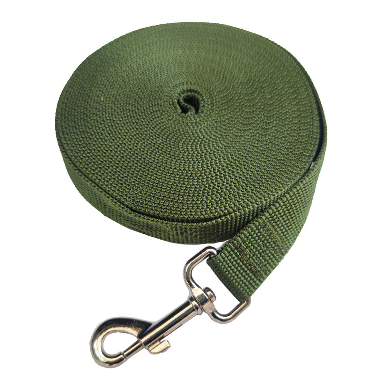 Entrenamiento de seguimiento de la cuerda de entrenamiento del perro gato correa de seguimiento 3 M 5 M 8 M 10 m 15 M 20 m cuerda de perro cuerda de tracción alargada