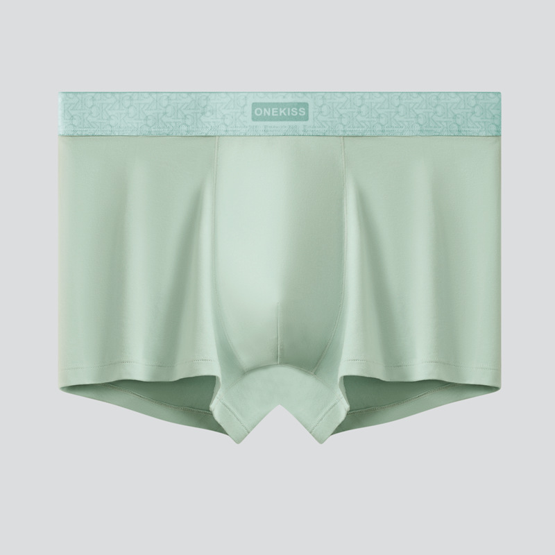 Ropa interior de hombre pantalones de cuatro esquinas antibacterianos de algodón puro estilo fino de verano deportes transpirables pantalones cortos bóxer de gran tamaño bragas de cabeza hombres