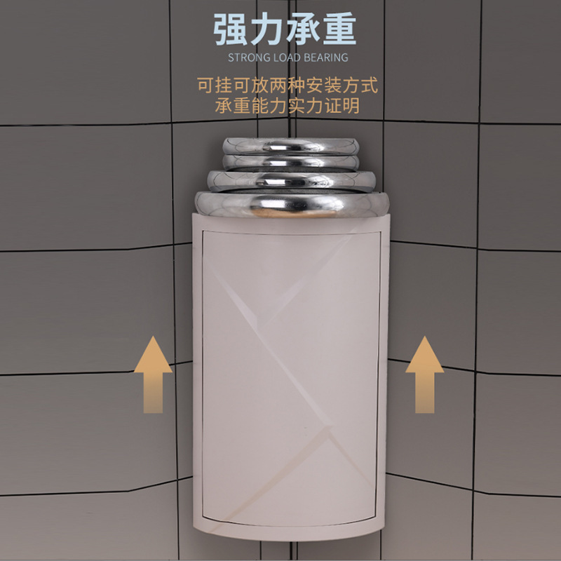 三角回転物置棚置地式多層穴なしベランダ客間家庭用挟み物置棚メーカー直供|undefined