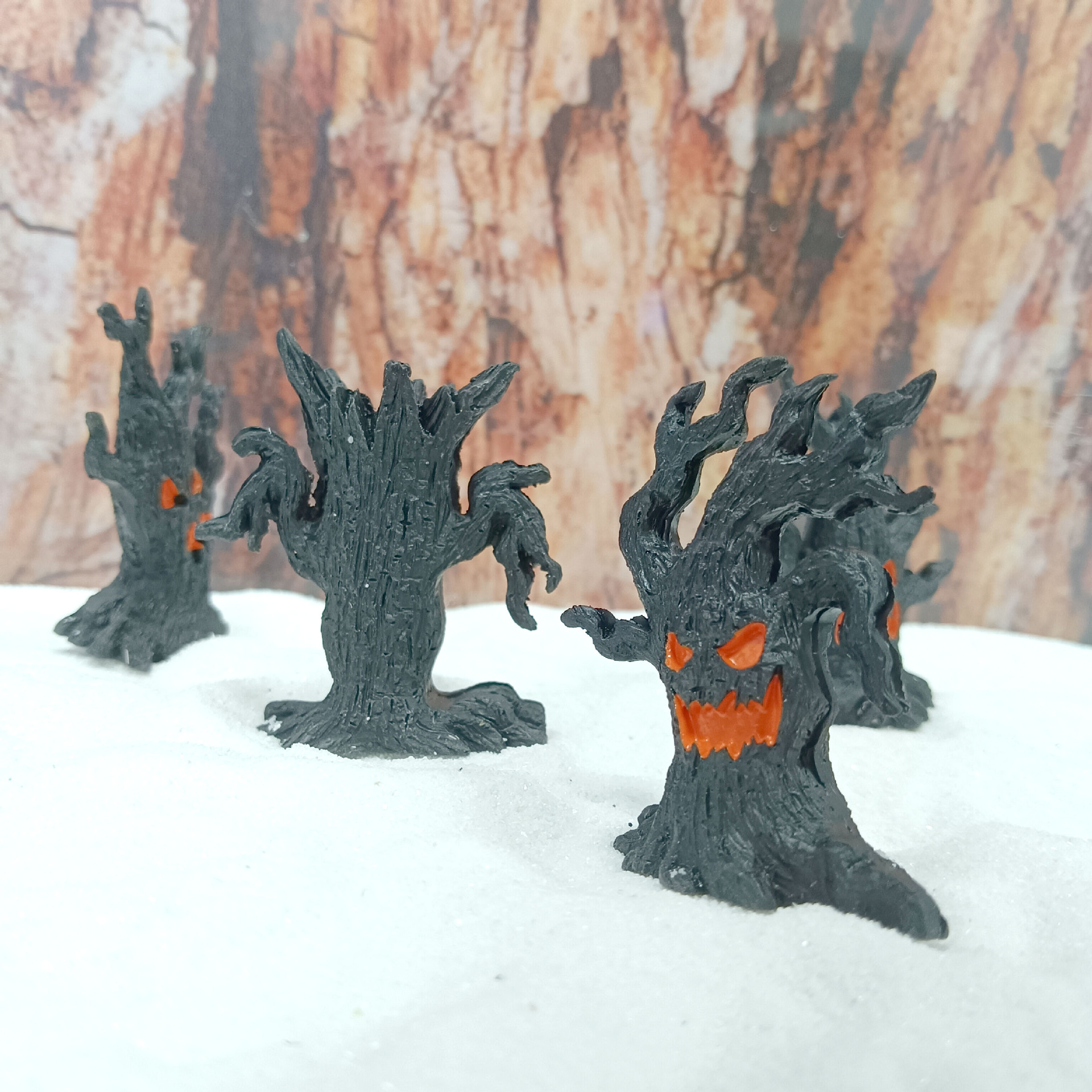 Comercio exterior transfronterizo Árbol de micropaisaje Árbol de hadas Decoración de resina mágica Escena de Halloween Accesorios de decoración Espíritu de árbol