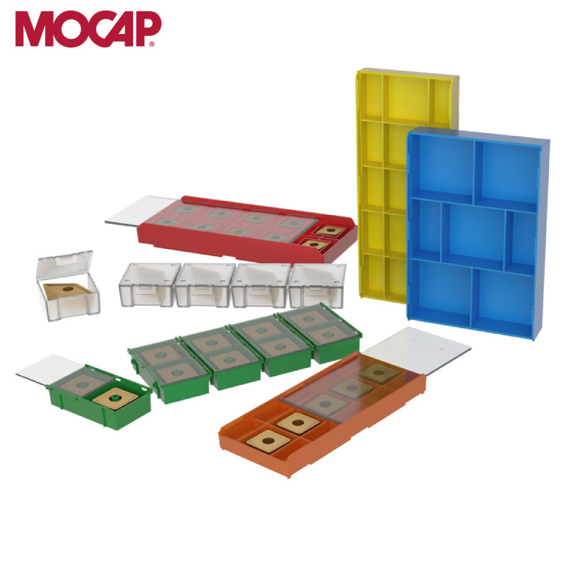 硬质合金刀具包装盒 刀片塑料盒 刀片包装盒 数控刀片盒