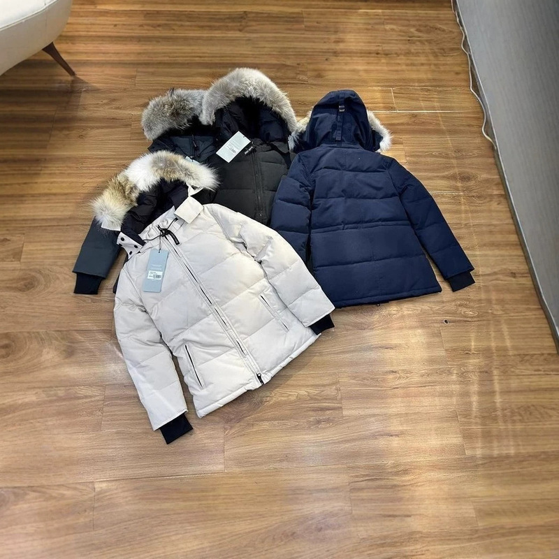 Canada Goose 04 #   chelseadae parka women's slim-fit waist jacket, new winter down version