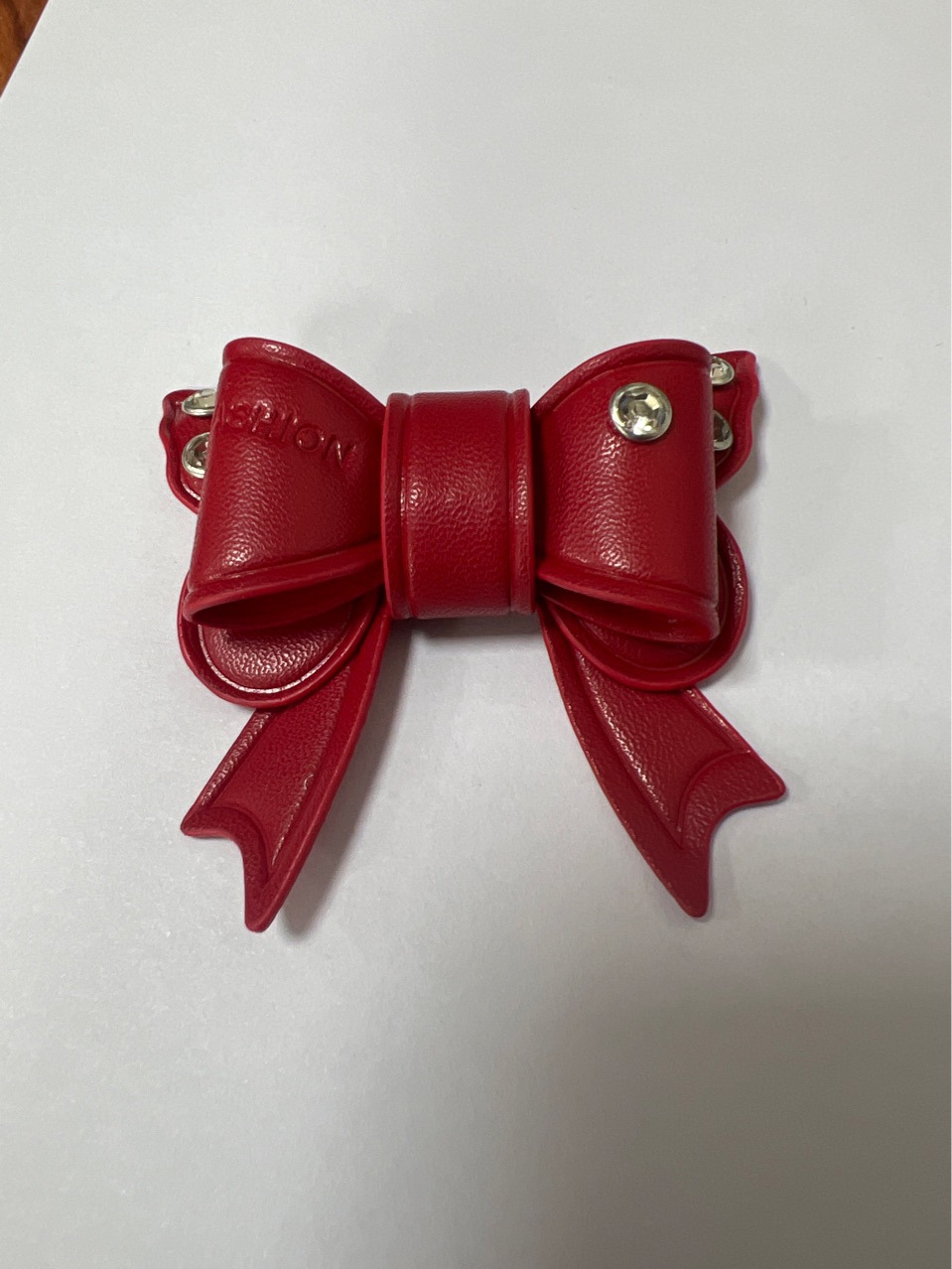 Car Bow Diamond Keychain Women's High-End Keychain Personalized Keychain Anti-Lost Number Plate Pendant