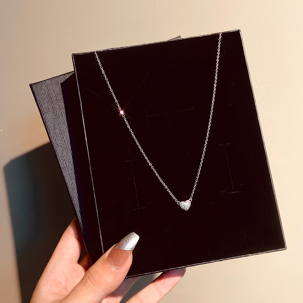 Fashion Heart Shape Copper Necklace Metal Copper Necklaces