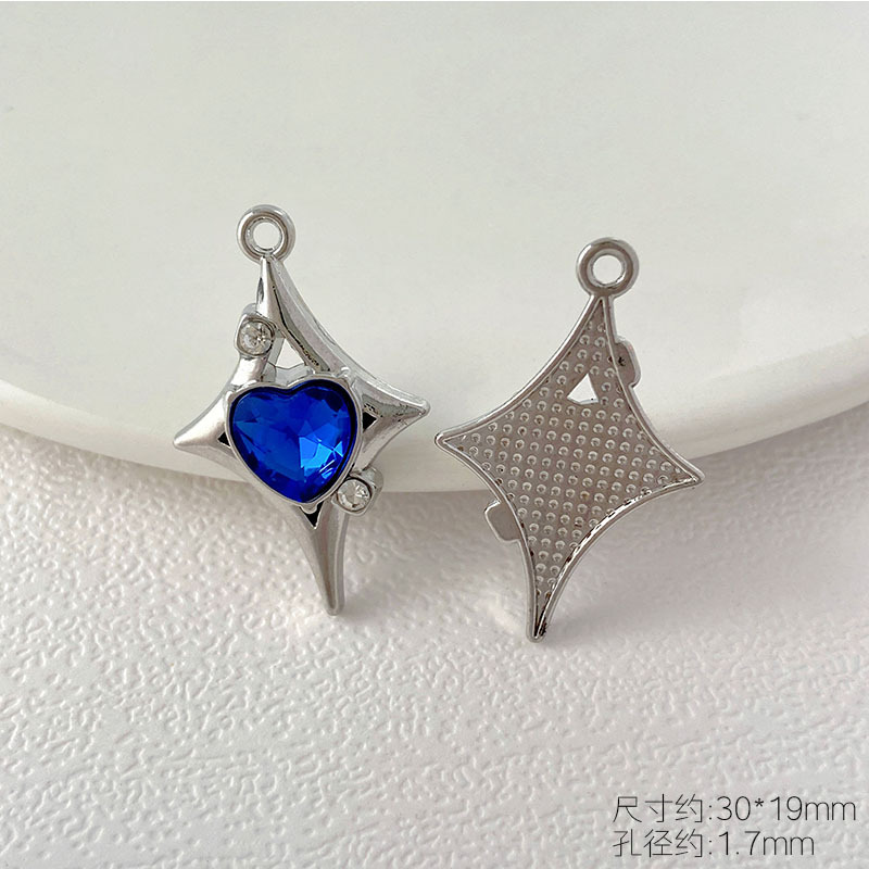 ダークスイートクールスタイルペンダントコレクション愛の十字架の羽 DIY ネックレスイヤリングブレスレットジュエリーアクセサリー|undefined