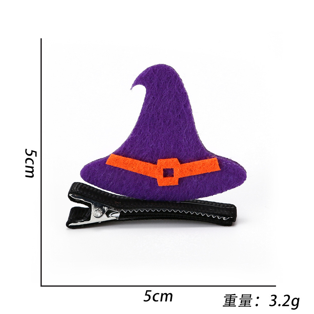 Sombrero púrpura-pequeño clip