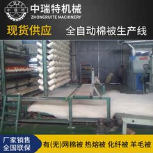 棉被胎生產線蠶絲被生產線 針刺棉生產線做棉被機器 棉被加工設備
