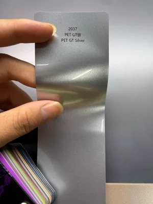 Auto Color Change Film Gt Silver Color Change Film Car - pet-gt-silver-dry-paste-15215m