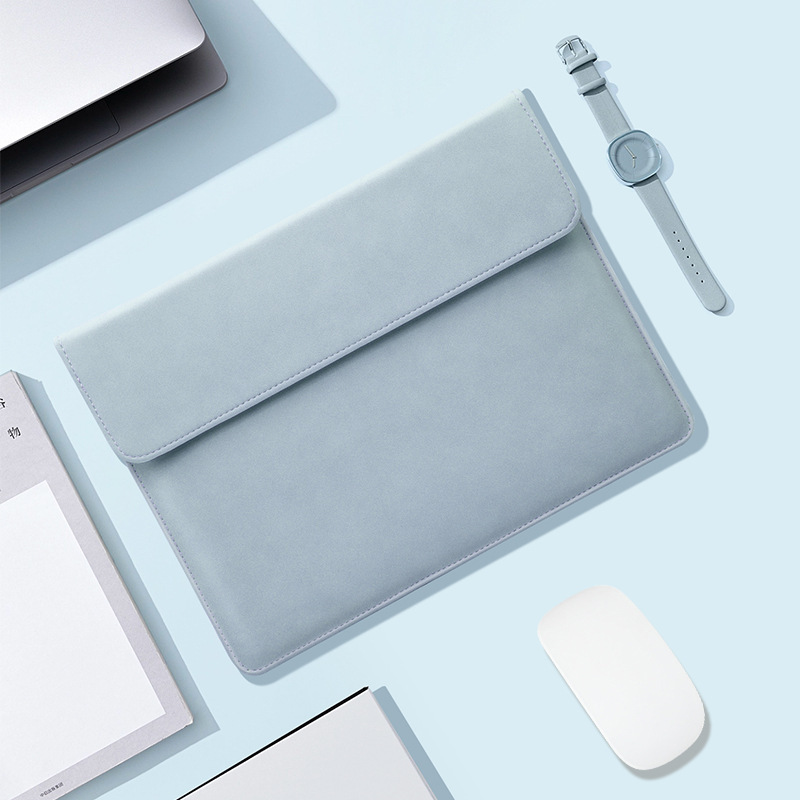 MacBookパソコンの中の大胆な包みはアップルのファーウェイを適用してノートの保護カバーの横のタイプの皮革のコンピュータの包みを連想します。|undefined