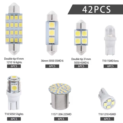 Qìchē – License plate lamp T10 Clearance Light Festoon Reading