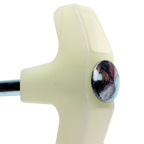 Outdoor canopy camping glow-in-the-dark spike with rotatable fixed threaded fluorescent 25cm thickened tent spike accessory