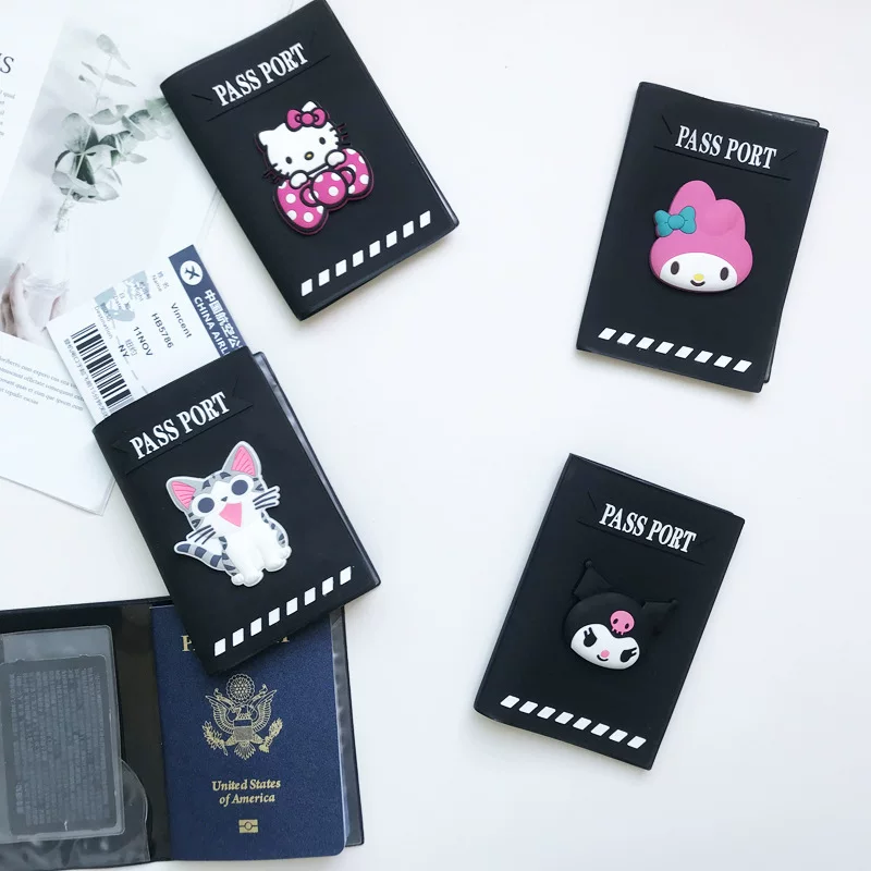 Югуй паспорт собаки карточка карта Pack Card Library Libliti KT кошка учеба за границей паспорт Passage Pack милый