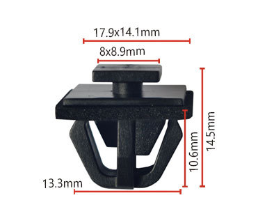 Para Hyundai Elantra clip de ajuste de la puerta del coche D298 OE:8775638000 (87756-38000)