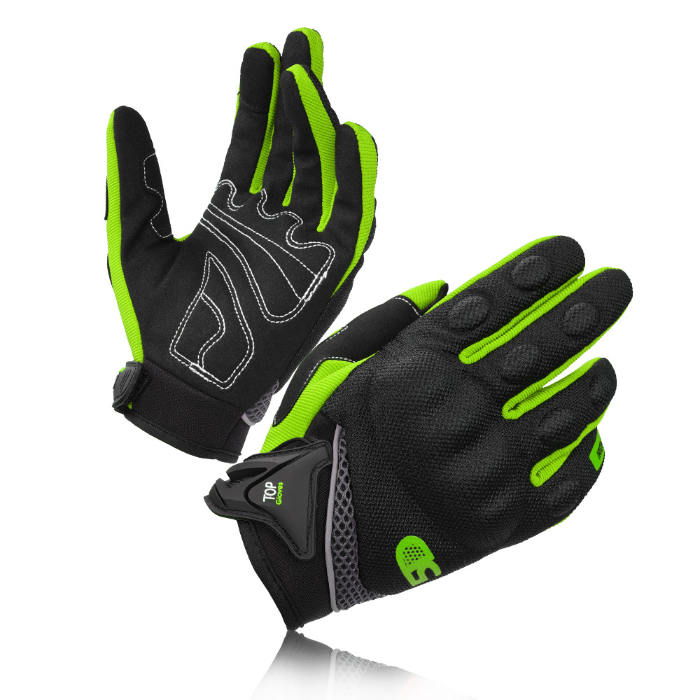 Guantes de motocicleta a prueba de caídas y transpirables, locomotoras de carreras de ciclismo de cuatro estaciones, guantes de pantalla táctil antideslizantes resistentes al desgaste, hombres para llevar