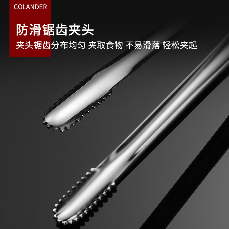 304韓国式焼肉クリップステンレスバーベキュークリップステーキクリップ金色バイキング焼肉クリップ延長パンクリップ|undefined