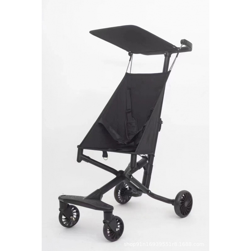 옥스포드 블랙 알루미늄 합금 + 어닝 [1~6세용 대형 모델]