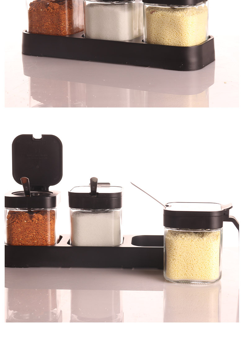 调料盒套装家用组合装厨房高端收纳盒罐子盐罐调料瓶调味料调味罐详情10