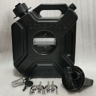 car motorcycle plastic fuel tank spare: Other Automotive Safety Supplies - 3l-black-anti-theft-bracket