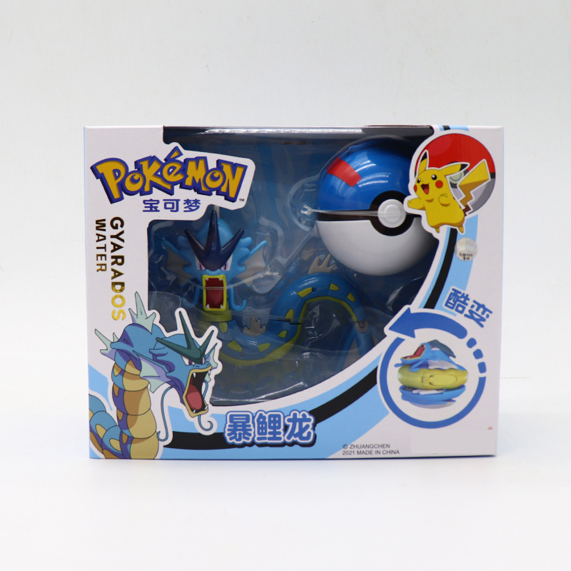 SC Johnson Pokémon Pikachu Pogaman juguetes Pokémon mascotas Genie jugadores de fútbol modelo de muñeca