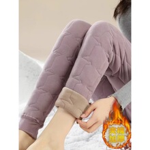 夹棉羽绒棉裤女士哈尔滨防寒裤2025冬季新款东北零下40度外穿裤子