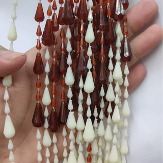 亚克力珠帘线帘婚庆水晶装饰钻石形状珠串珠帘半成品厂家批发