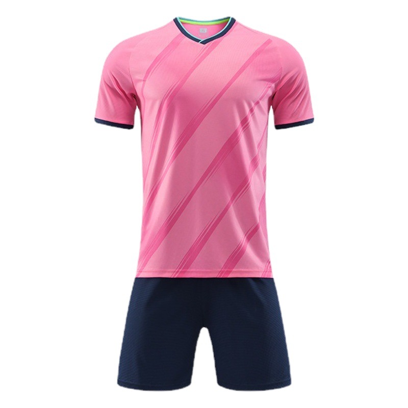 Football uniform set for boys and girls school games performance clothing training clothing Jersey wholesale cross-border exclusive