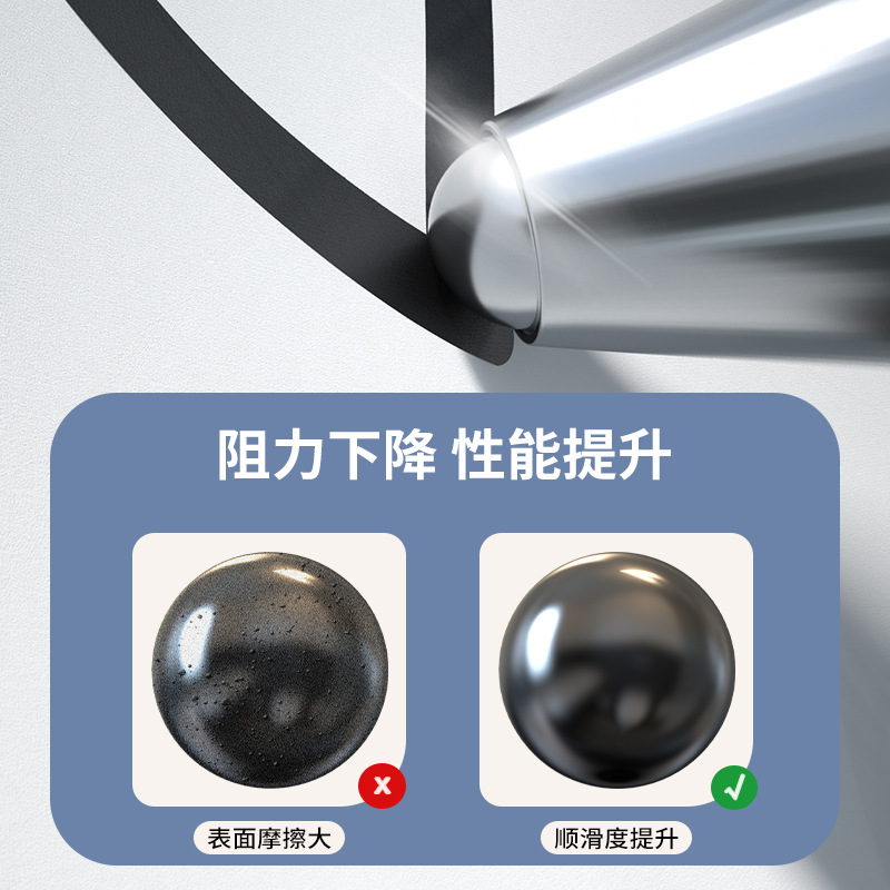 La fuerza de la pluma pulsante, la pluma neutra pesada, la sensación de mano, la pluma de firma de negocios, la textura metálica de la bala de 0.5 mm, la pluma de alto valor facial