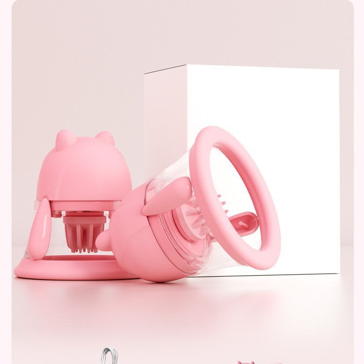 Taza de succión de leche pro-beos, vibración de temperatura constante, masajeador de senos de succión de presión negativa para mujeres, masturbadora para adultos