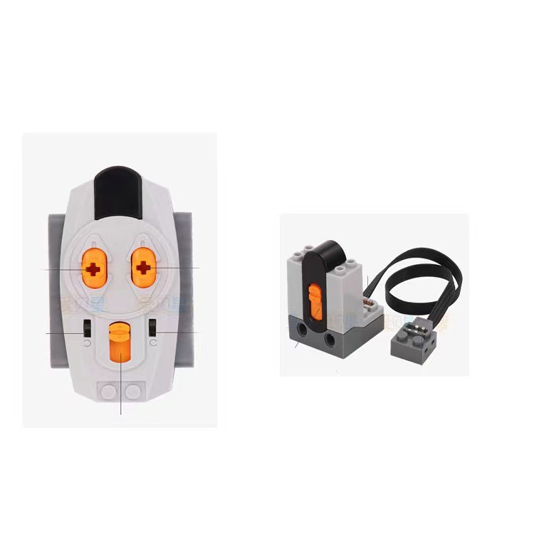 Compatible con LEGO ev3 ladrillos de juguete servo motor Power set caja de la batería del motor dirección piezas