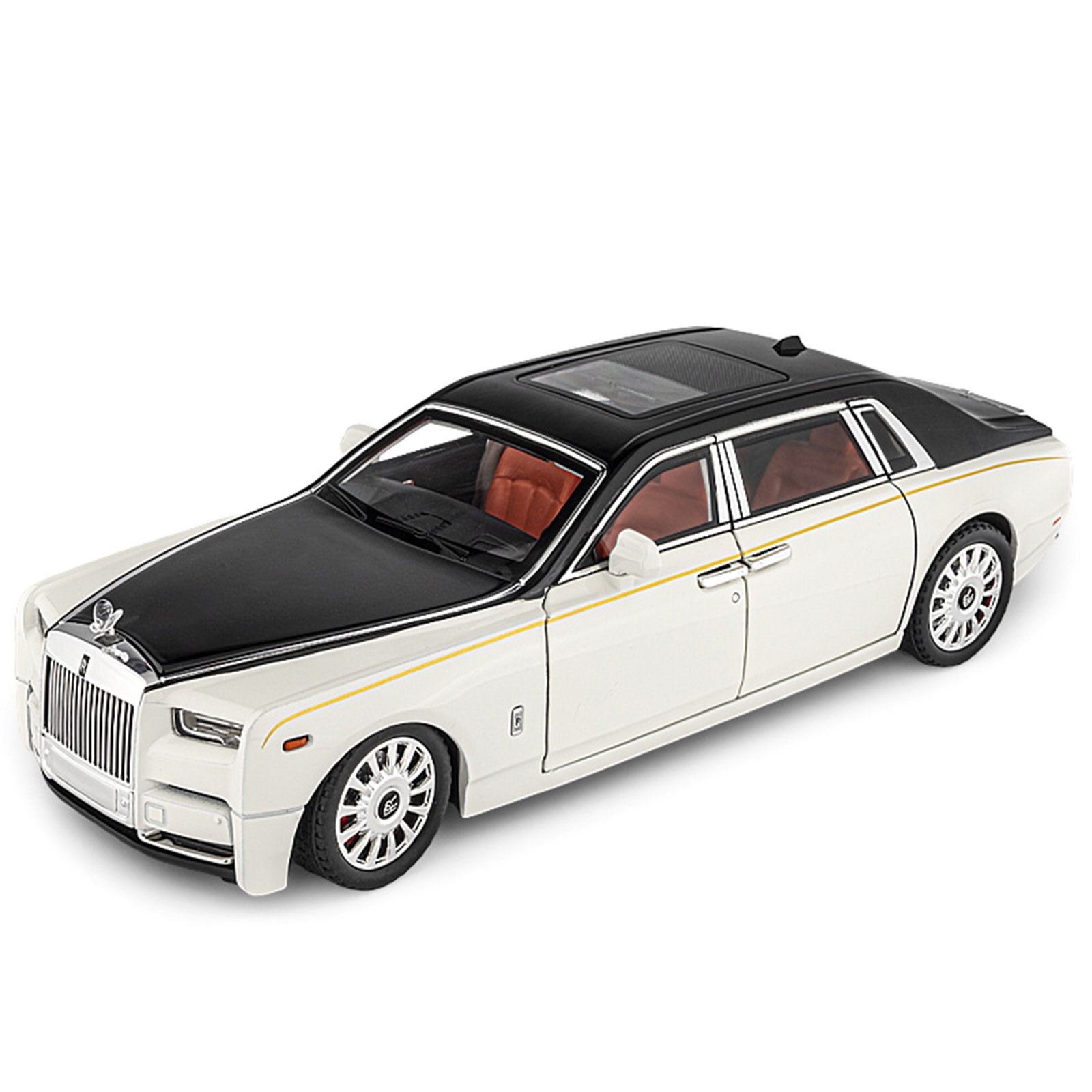 1 / 18 modelo de aleación fantasma de gran tamaño, modelo de automóvil de alta calidad, regalo de novio, recomendación de regalo