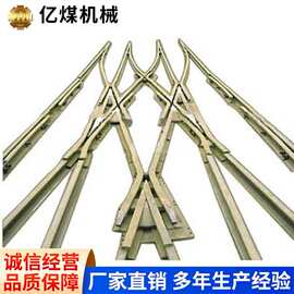矿用交叉渡线道岔 煤矿窄轨铁路道岔 5T/8T轨道交叉渡线装置