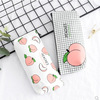 Japanese cute fresh pencil case, fruit stationery, storage bag for elementary school students