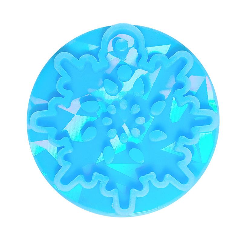 クリスマス雪花ストラップセットホログラム雪花ストラップシリコン金型diyクリスマスストラップ|undefined