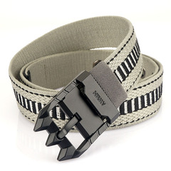 2022 New Wolf Claw Pin-Clasp Canvas Nylon Belt for Men – Casual Youth-Style Belt
