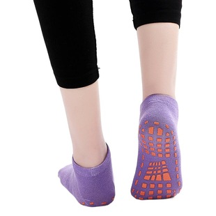 Spring children adult dispensing professional trampoline socks parent-child Park non-slip socks LOGO Amazon floor socks men and women